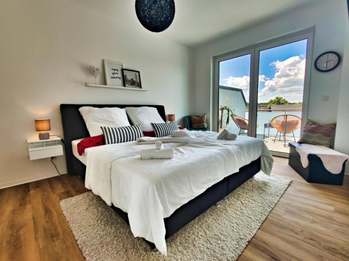 Penthouse Mit Whirlpool Im Herzen Von Niedersachsen Burgwedel  Eksteriør bilde