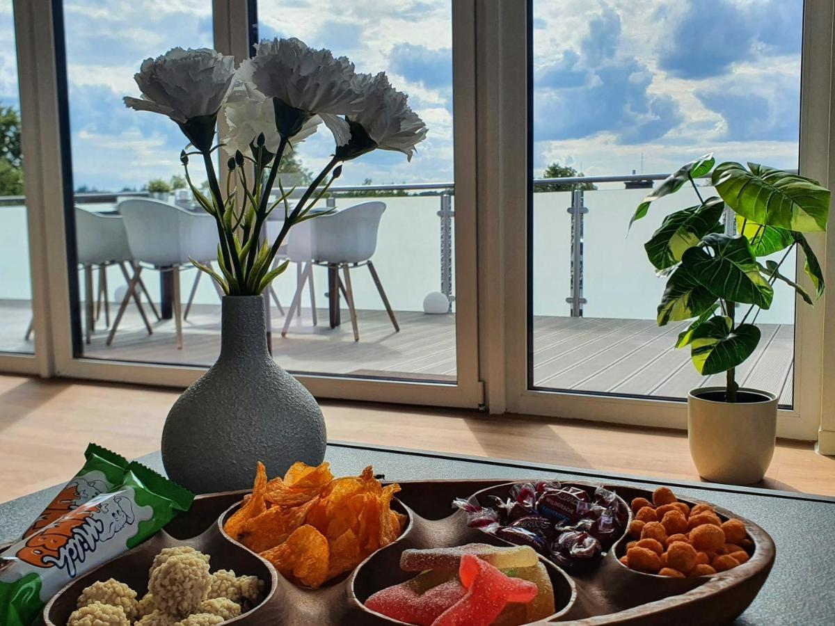 Penthouse Mit Whirlpool Im Herzen Von Niedersachsen Burgwedel  Eksteriør bilde